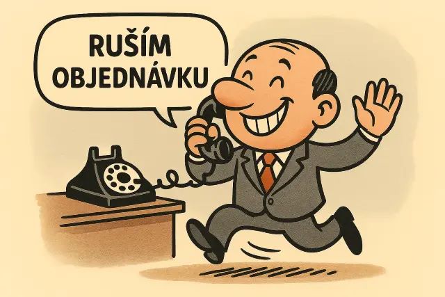 Ruším objednávkuOK